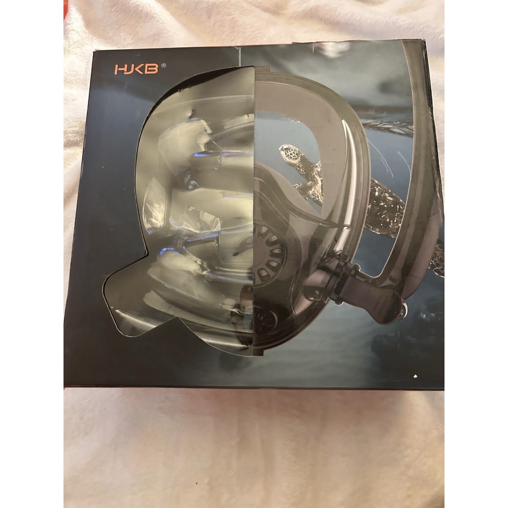 HJKB K2 Snorkeling Mask K2a19010259 One Way Outer Circulation Breathing NEW